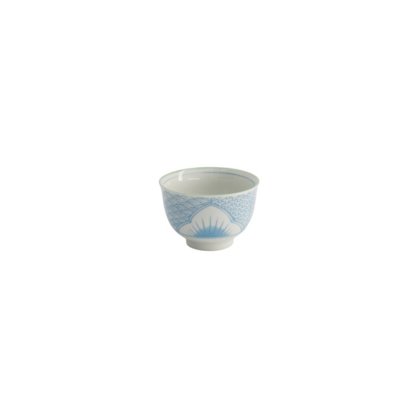 Cup Lily Flower Light Blue, Porcelain, Ø 8.4 × 5.5 cm, 150 ml, Item No. 21196