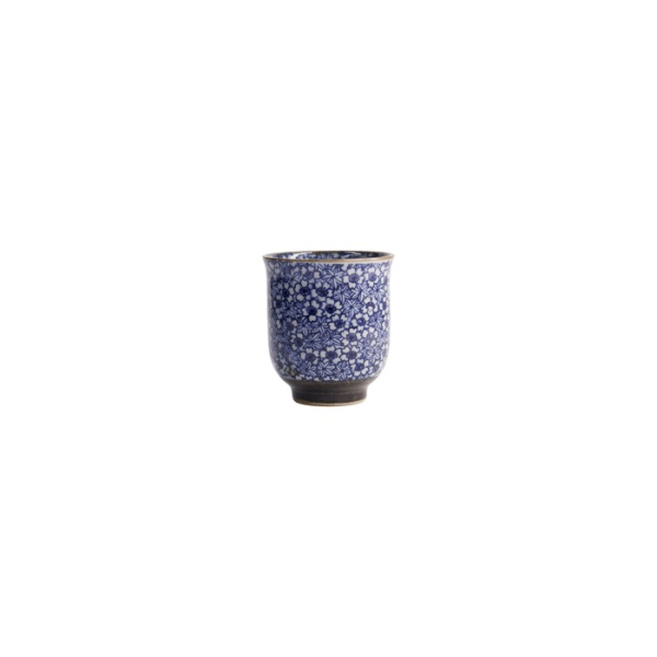 Tea Mug Sometsuke Blue/White, Porcelain, Ø 7.5 × 8.3 cm, 200 ml, Item No. 21258