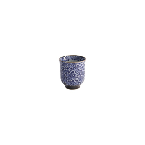 Tea Mug Sometsuke Blue/White, Porcelain, Ø 7.5 × 8.3 cm, 200 ml, Item No. 21258