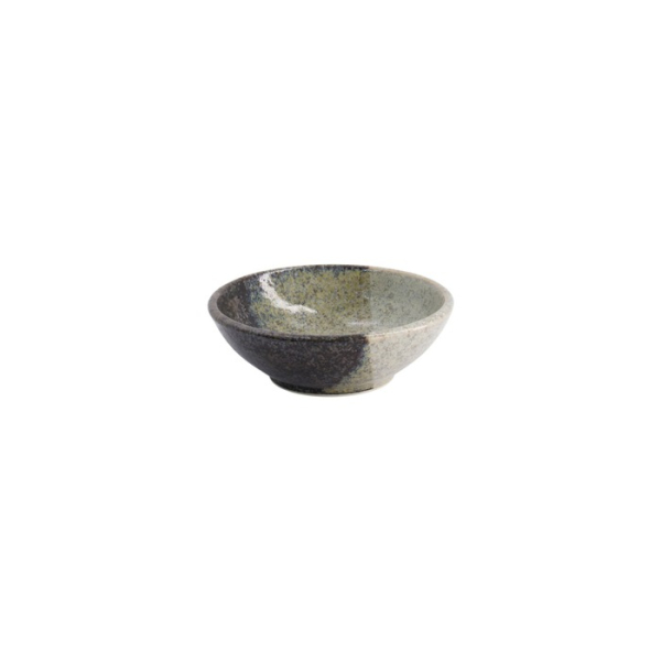 Schale Oboro Yamakage Schwarz/Braun/Weiß, Keramik, Ø 13 × 4,5 cm, 250 ml, Art.-Nr. 21440