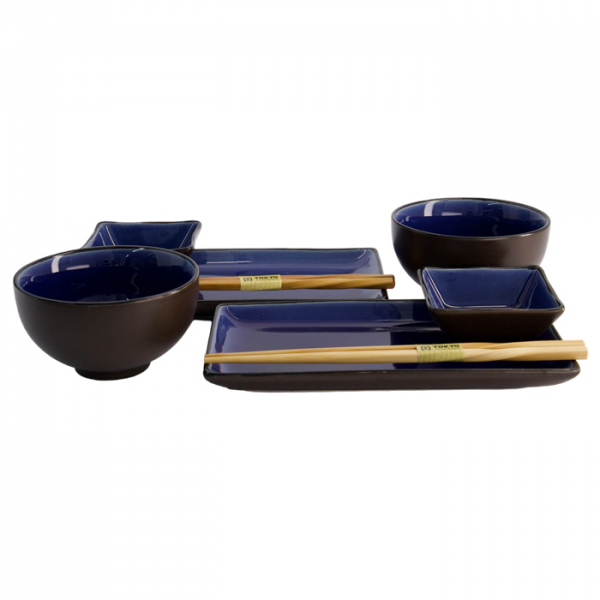 Item No. 21513 Glassy Dark Blue Giftset 8pcs at g-HoReCa (picture 2 of 5)