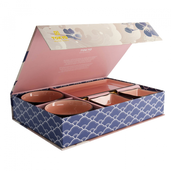 Item No. 21514 Glassy Pink Giftset 8pcs at g-HoReCa (picture 1 of 6)