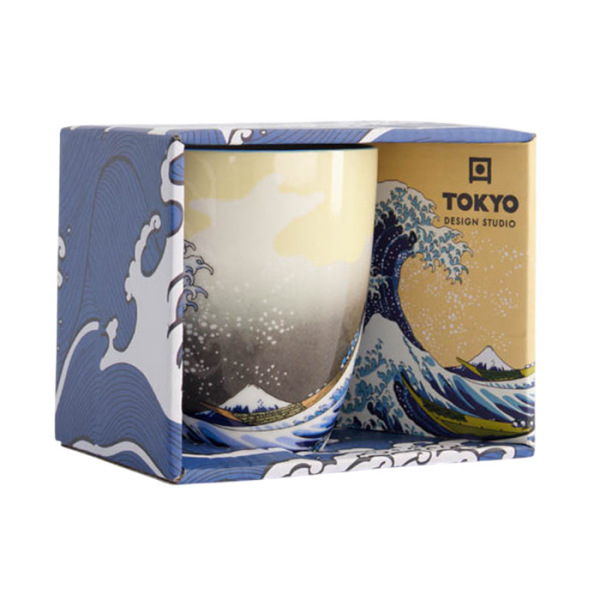 Kawaii Hokusai Tasse mit Geschenkbox bei g-HoReCa (Bild 2 von 4)