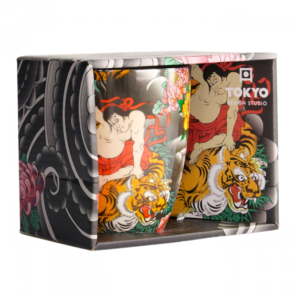 Yakuza Tiger Tasse in Geschenkbox Tasse bei g-HoReCa (Bild 5 von 6)