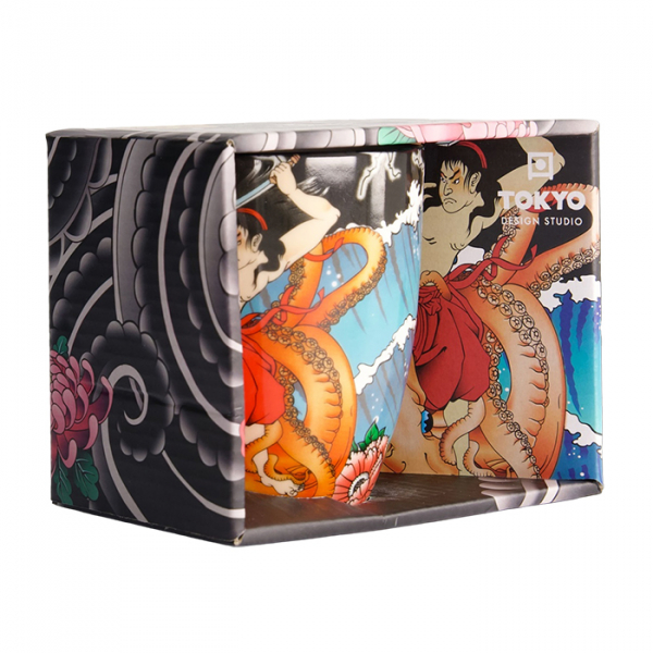 Yakuza Octopus Tasse in Geschenkbox Tasse bei g-HoReCa (Bild 5 von 6)