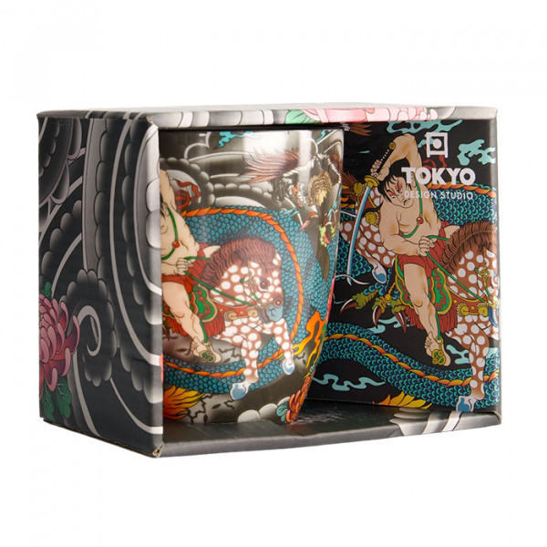 Yakuza Blue Dragon Tasse in Geschenkbox Tasse bei g-HoReCa (Bild 5 von 6)