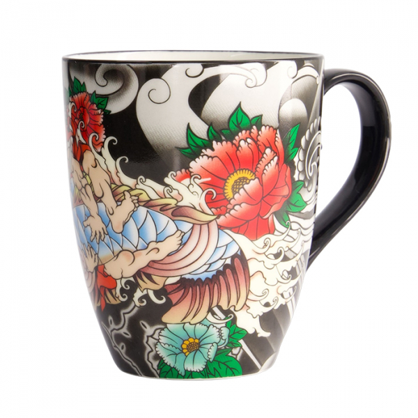 Yakuza Carp Mug with Giftbox Mug at g-HoReCa (picture 2 of 6)