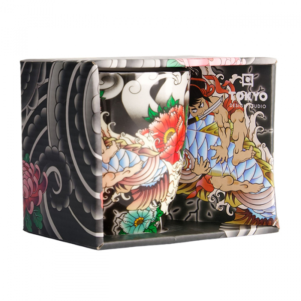 Yakuza Carp Tasse in Geschenkbox Tasse bei g-HoReCa (Bild 1 von 6)