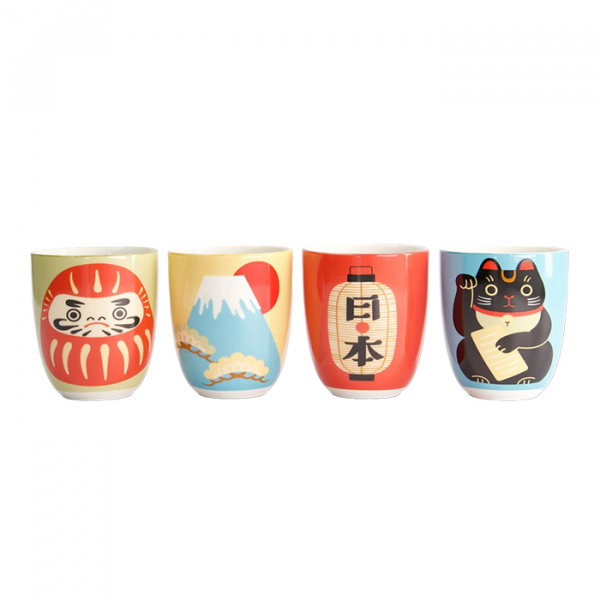 Kawaii Japan 4 Becher Set bei g-HoReCa (Bild 1 von 5)