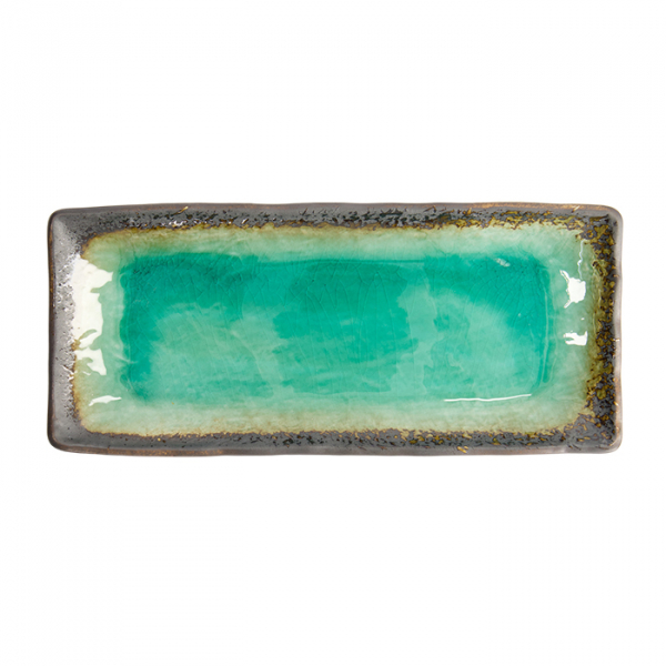 TDS, Rectangular Plate, Green, 29 x 12.8 x3.7 cm, Item No. 21905