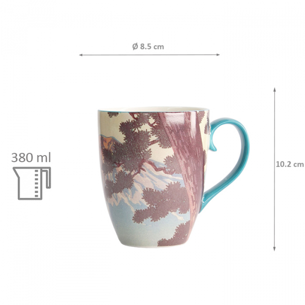 TDS, Mug, Kawaii Fuji Mug with Giftbox, Ø8.5x10.2cm, 380 ml, Item No. 21910