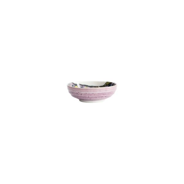 Sauce Bowl Seafood Blowfish Fugu Purple, Porcelain, Ø 9.5 × 3 cm, 150 ml, Item No. 21940
