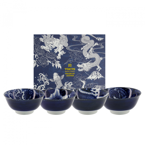 4 Bowl Set Japonism at g-HoReCa (picture 1 of 10)