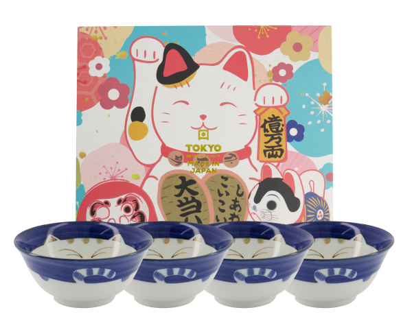 Kawaii Toya Bowls 4 Bowls Set at g-HoReCa (picture 1 of 4)