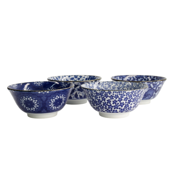Mixed Bowls Flower Lace 4 Schalen Set bei g-HoReCa (Bild 4 von 5)