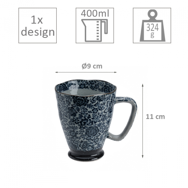 English Rose Tasse in Geschenkbox bei g-HoReCa (Bild 3 von 3)