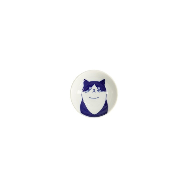 Sojasauce-Schale Kawaii Cat Hachiware, Porzellan, Ø 9 × 2,7 cm, Art.-Nr. 22070