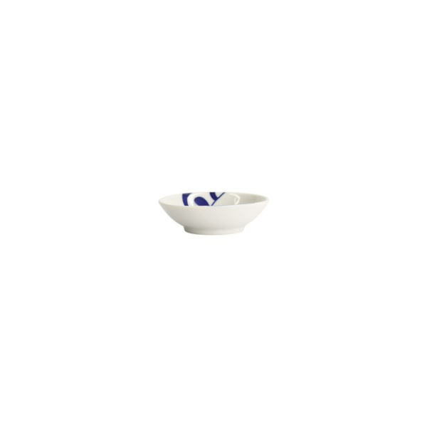 Saucenschale Kawaii Pinguin Weiß/Blau, Porzellan, Ø 9 × 2,7 cm, Art.-Nr. 22075