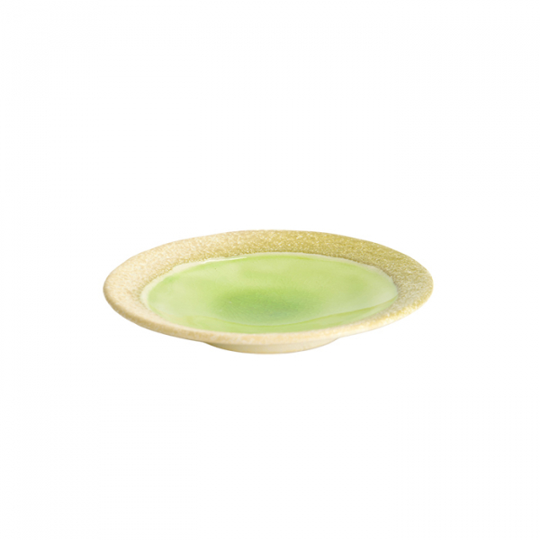 TDS, Round Plate, Green, Ø 14.2x2.3cm, Item No. 22161