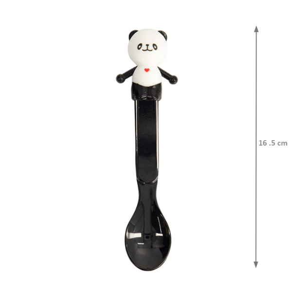 TDS, Kinder Löffel, Panda, Schwarz, 16,5cm - Art. Nr. 22191