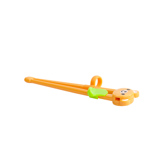 TDS, Kids-Chopsticks, Bear, 15.5 cm, Orange - Item No. 22206