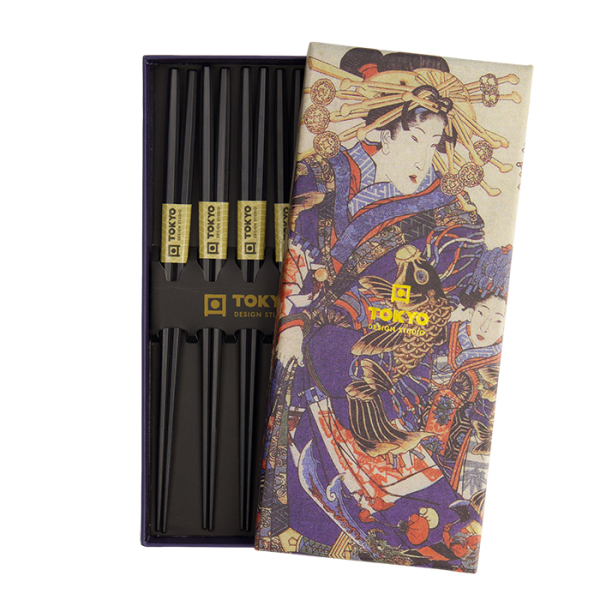 Item No. 8063 Chopstick Neko Black at g-HoReCa