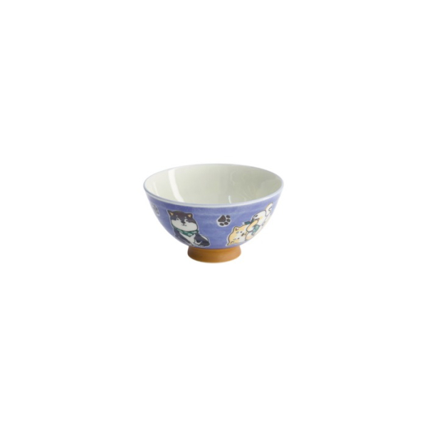 Reisschale Kawaii Multi Shiba-Dog, Porzellan, Ø 11,5 × 6 cm, 300 ml, Art.-Nr. 22248