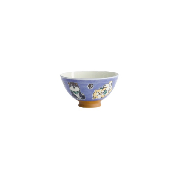 Reisschale Kawaii Multi Shiba-Dog, Porzellan, Ø 11,5 × 6 cm, 300 ml, Art.-Nr. 22248
