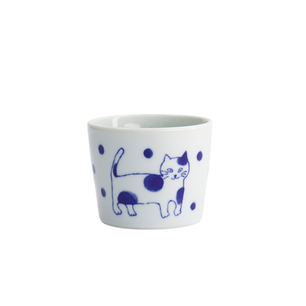 TDS, Cup, Neko Maruke Cat, Ø8.5x7cm 230ml, Item No. 22302