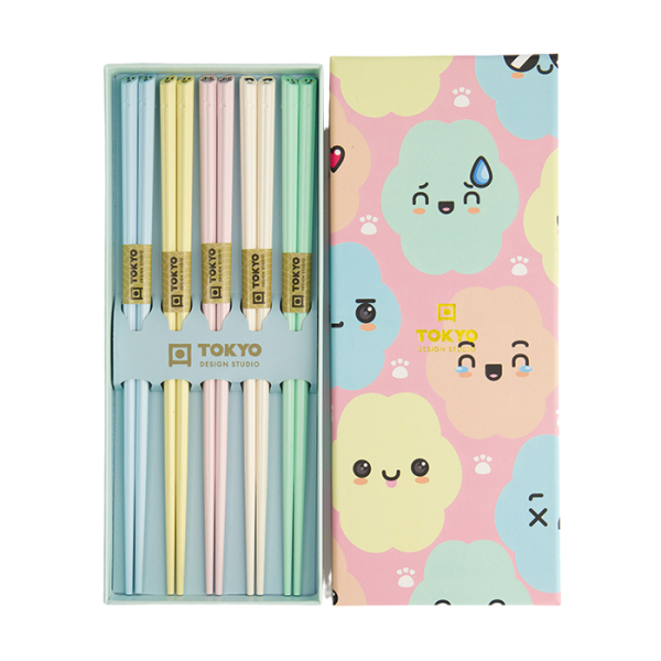 TDS, 5 Chopstick Giftset, Temple Spring, Item No. 22353