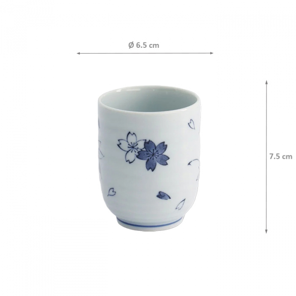 Blau/Weiß Teetasse bei g-HoReCa (Bild 3 von 3)
