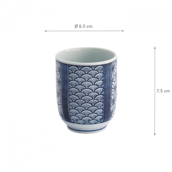Blau/Weiß Teetasse bei g-HoReCa (Bild 3 von 3)