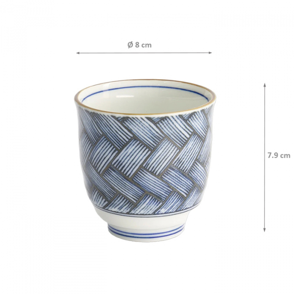 Blau/Weiß Teetasse bei g-HoReCa (Bild 6 von 6)