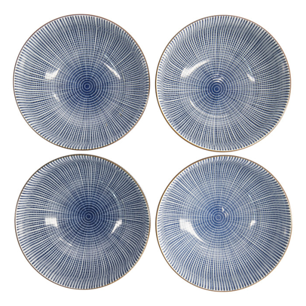TDS, 4 Bowls Set, Sendan Tokusa, Ø 12,8 cm, Item No. 22511