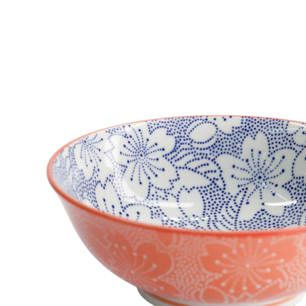 TDS, Ramenschale in Geschenkbox , Mixed Bowls Sakura, 3Stk, Ø 19,7x7cm 1000ml, Art.-Nr. 22540