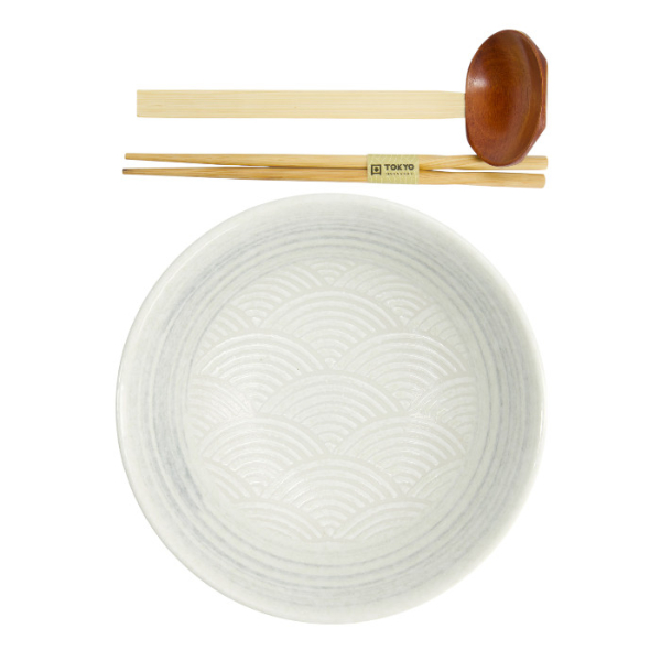 TDS, Ramen Bowl in Gift Box, Mixed Bowls Masamura Sei Kai Ha, Ø 21,3 cm, Item No. 22548