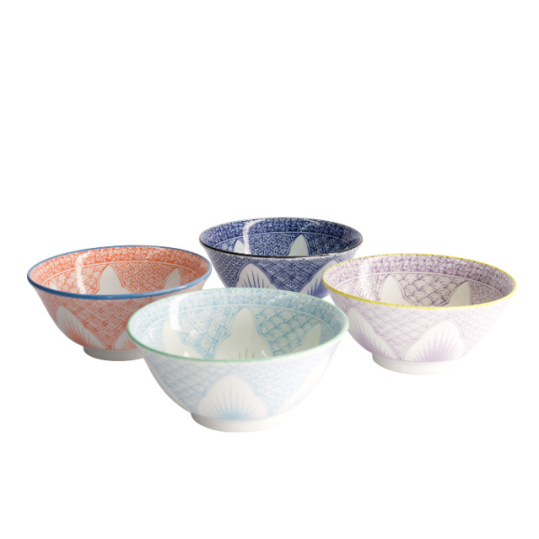 TDS, Mixed Bowls, 4 Schalen Set Geschenkset, Ø 14.8x6.8cm, 550ml Art.-Nr. 22565