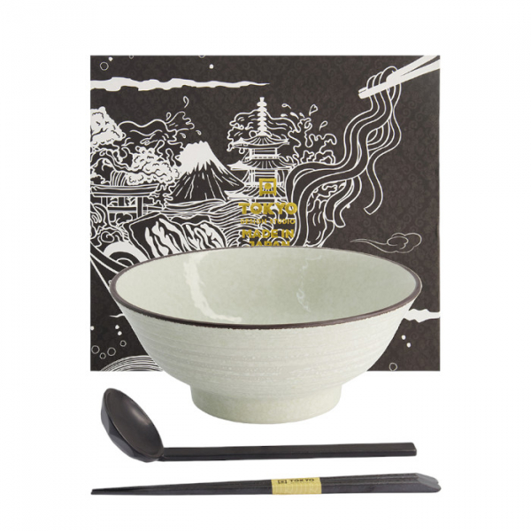 Hime Kobiki Ramen Bowl in Gift Box 3 Pcs at g-HoReCa (picture 1 of 8)