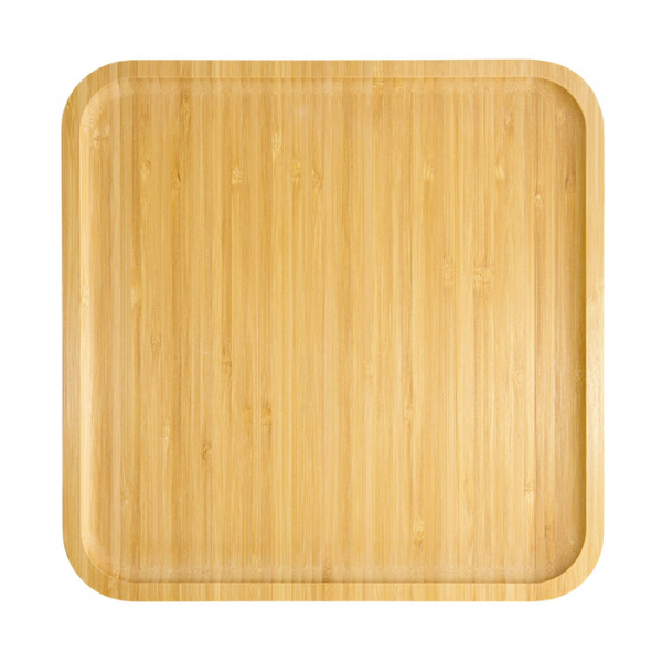 30x30x1.7cm Bamboo Wooden Tray at g-HoReCa (picture 3 of 6)