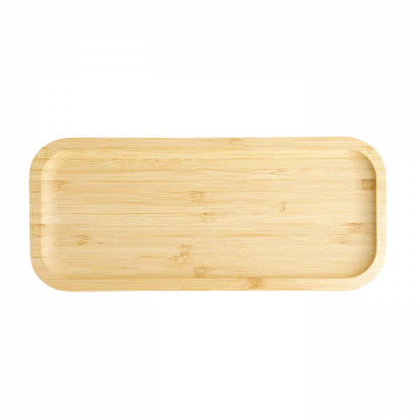 30x13x1.7cm Bamboo Wooden Tray at g-HoReCa (picture 3 of 6)