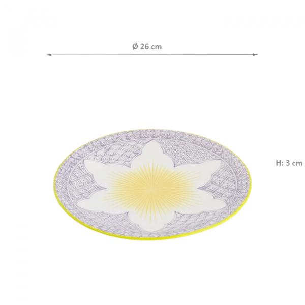 Lily Flower Plate L at g-HoReCa (picture 10 of 14)