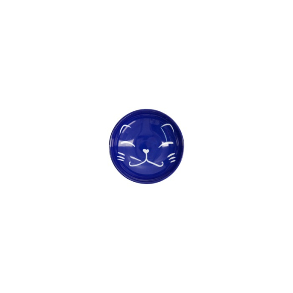 Saucenschale Kawaii Lucky Cat Blau, Porzellan, Ø 9 × 2,5 cm, Art.-Nr. 22663