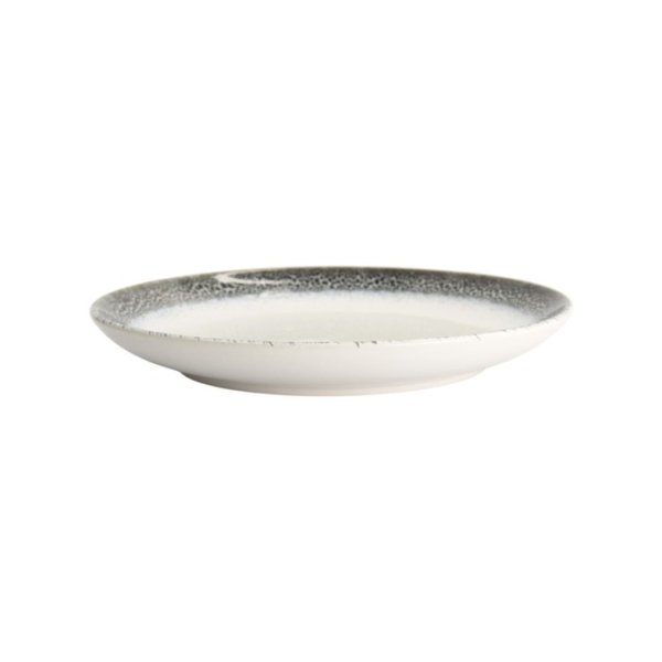 Dessert Plate Monte Negro Blue/White, Stoneware, Ø 21 × 2.5 cm, Item No. 24345