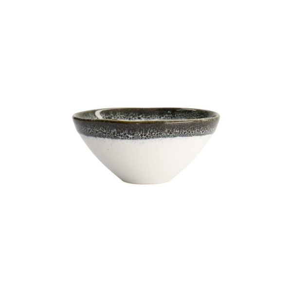 Reisschale Monte Negro Weiß/Blau, Steinzeug, 14 × 15 × 8,5 cm, 700 ml, Art.-Nr. 24350