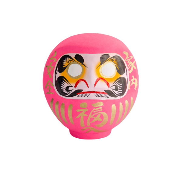 TDS, Daruma, Decoration, Pink, Ø 12 cm - Item No. 33042