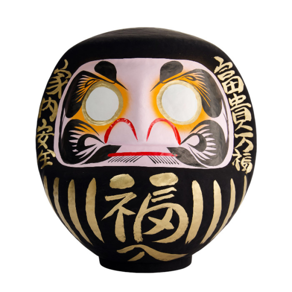 TDS, Daruma, Dekoration, Schwarz, 75cm - Art Nr. 33067