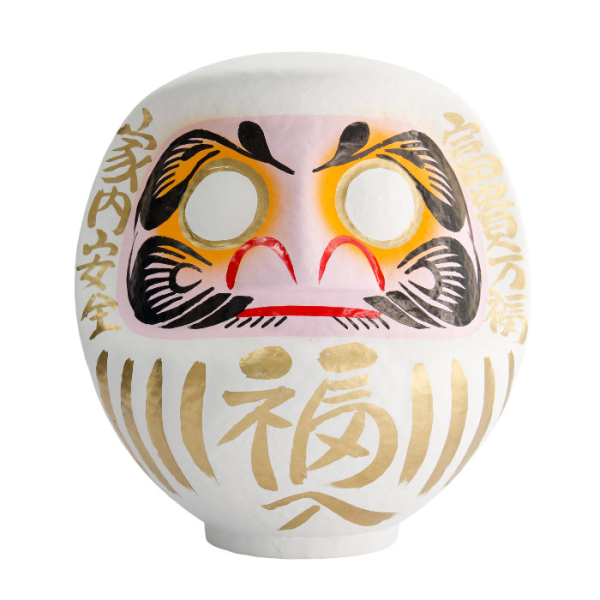 TDS, Daruma, Dekoration, Weiß, 75cm - Art Nr. 33068