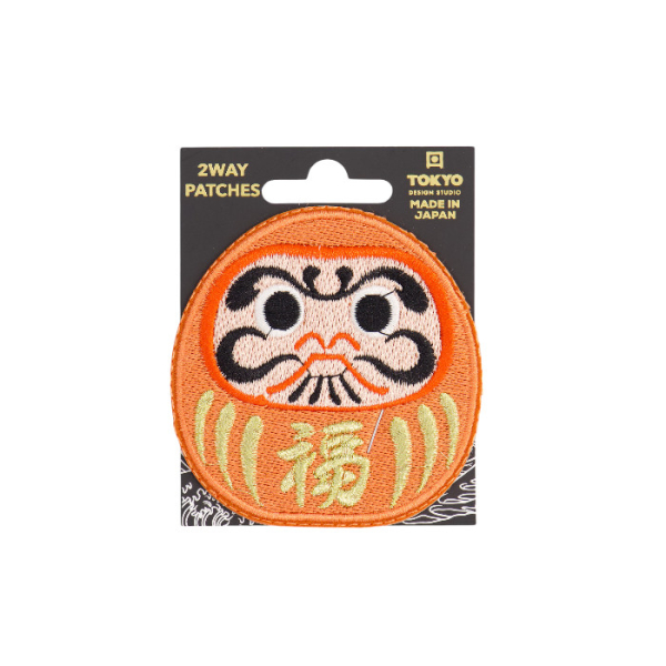 TDS, 2-Wege-Aufnäher, Daruma, Art Nr. 33092