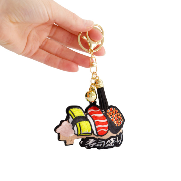 TDS, Patch Keychain, Sushi, Item No. 33126