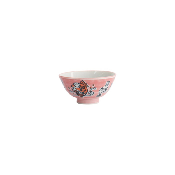 Reisschale Kawaii Snapper Rosa, Porzellan, Ø 11,5 × 6 cm, 300 ml, Art.-Nr. 33206